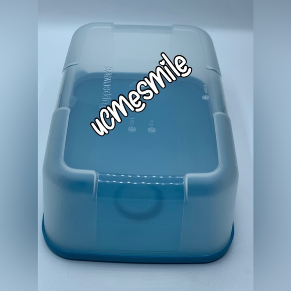 Tupperware FreezeSmart Rectangular Freezer Storage Container Set - Picture 3 of 7